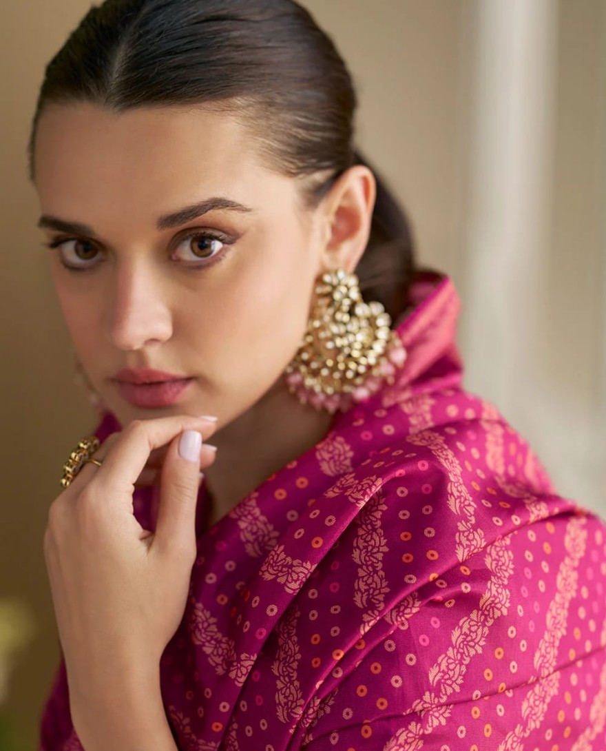 WHITE - White Chikankari Embroidered Wedding Festive Anarkali Gown